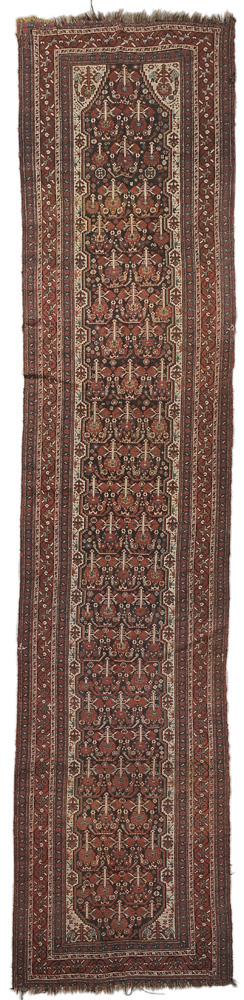 Shiraz Gallery Rug repeating floral 1194bd