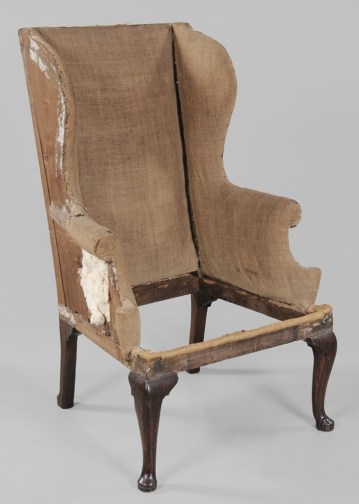 Queen Anne Easy Chair British  1194ea