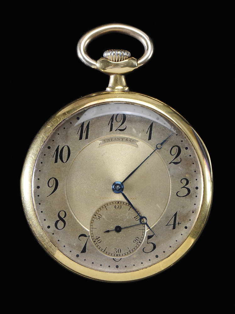 Tiffany 18 Kt Gold Pocket Watch 1194ed