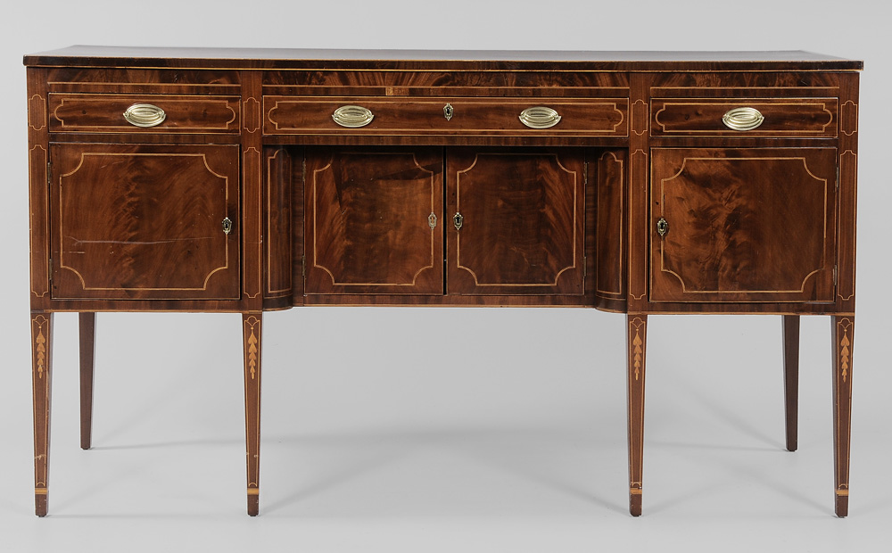 Fine Federal Inlaid Mahogany Sideboard 119535