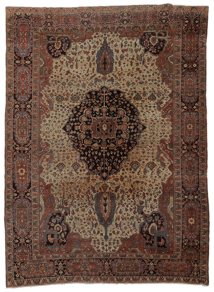 Ferahan Sarouk Carpet central medallion 11953b
