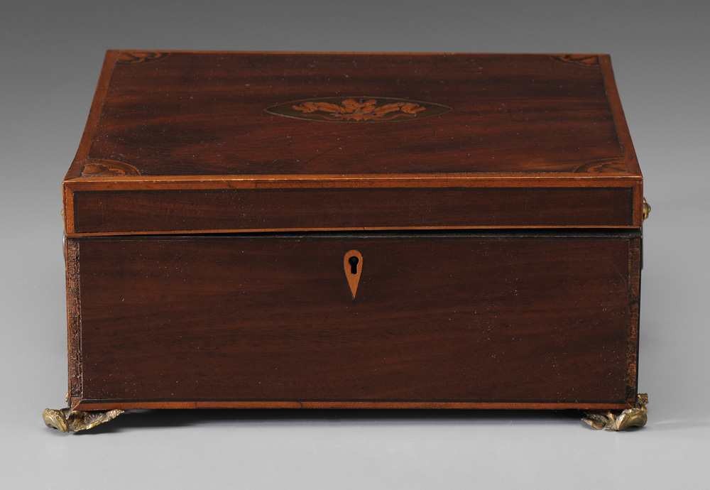 Fine Inlaid Federal Box British 119536