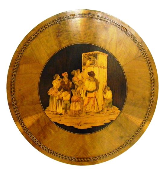 19th C. Continental wall plaque