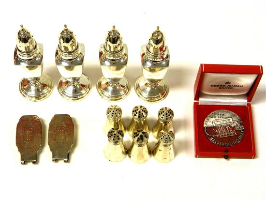 STERLING thirteen pieces including  121121