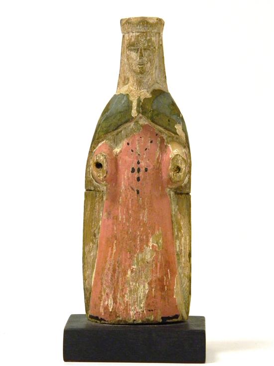 Puerto Rican carved and painted 12115a