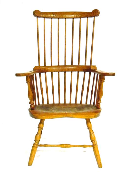 Windsor armchair 19th C high 12119d