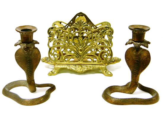 Three pieces of metalware including  1211d9