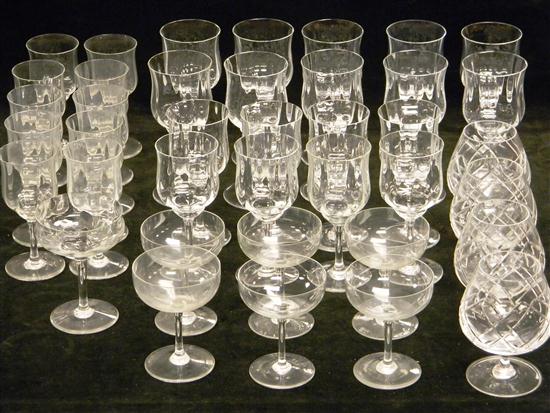 Baccarat glassware thirty nine 121222