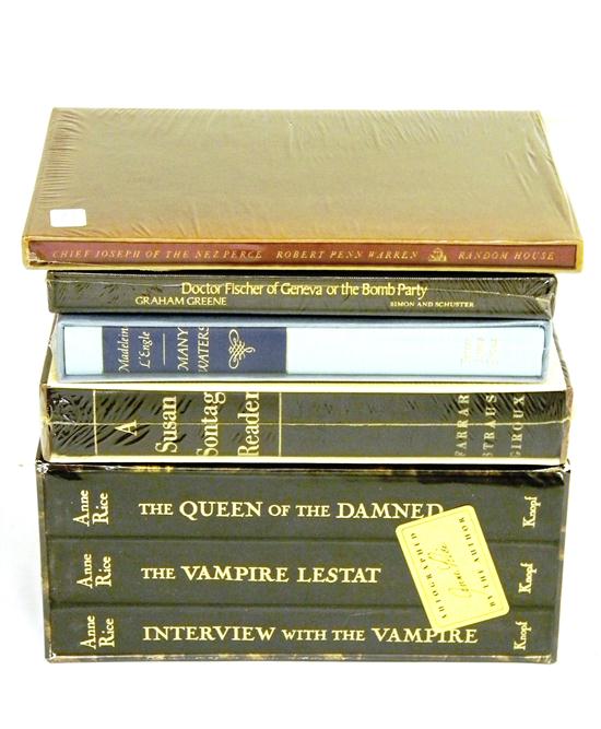 BOOKS five pieces First Editions  121233