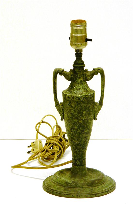 Bradley & Hubbard urn form lamp