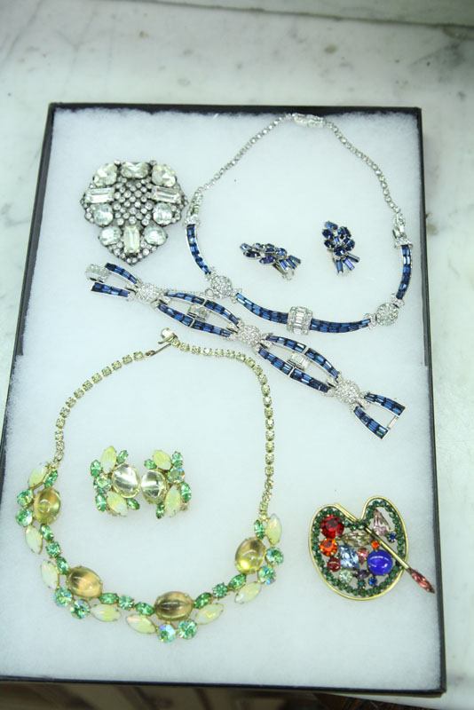 GROUP OF COSTUME JEWELRY Including 1212f4