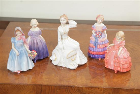 FIVE ROYAL DOULTON FIGURINES Summer s 121324