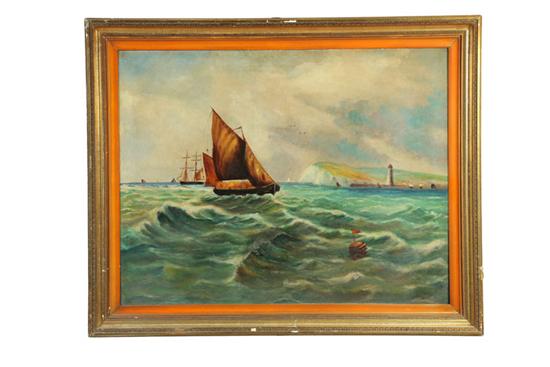 MARINE SCENE (AMERICAN SCHOOL 