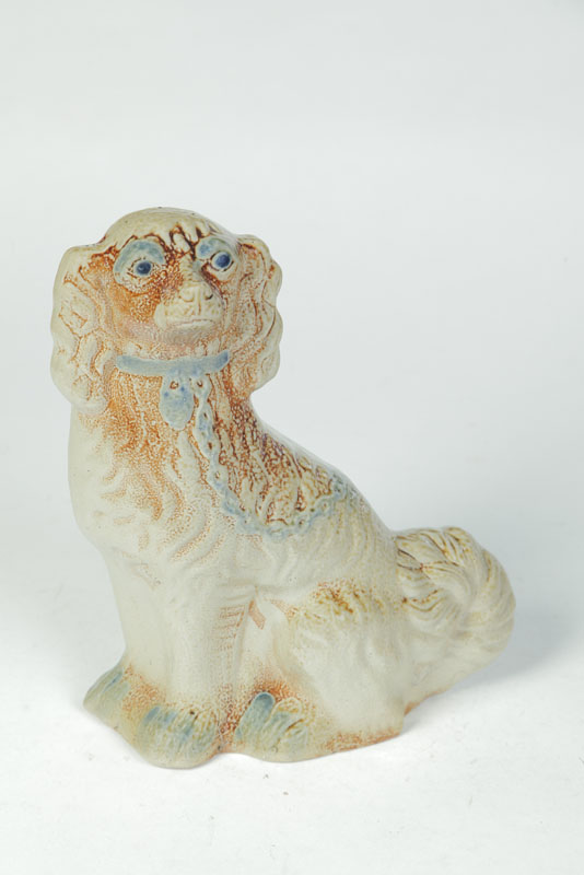 STONEWARE DOG.  American  possibly