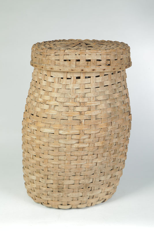 FEATHER BASKET American late 121470
