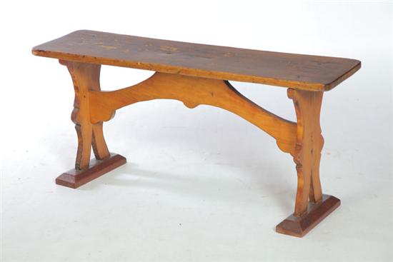 BENCH.  American  late 19th century