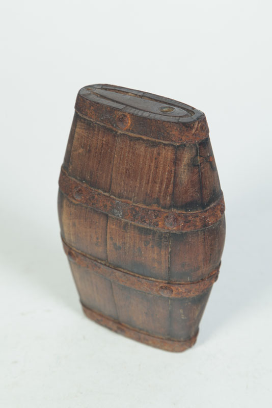 TREEN CANTEEN.  Mid 19th century