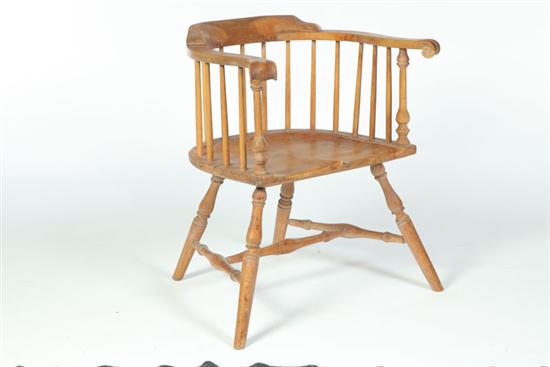 WINDSOR LOW BACK ARMCHAIR.  American