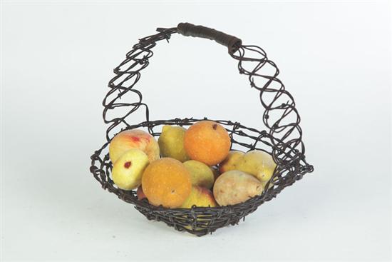 GROUP OF STONE FRUIT.  Probably American