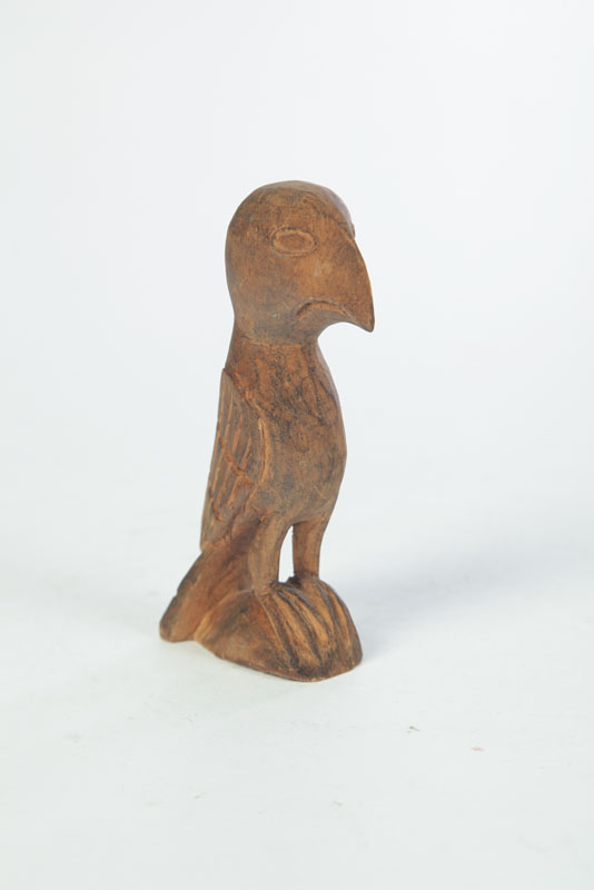 FOLKSY CARVING.  Natural finish