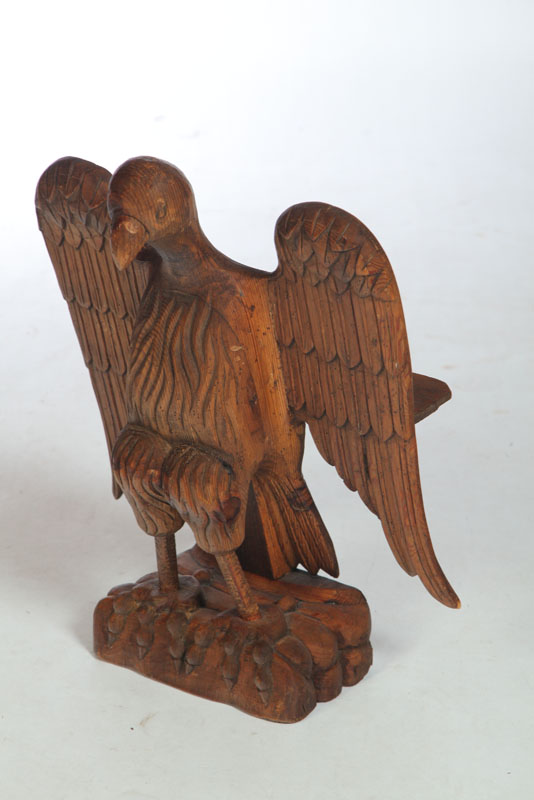 CARVED EAGLE LECTERN.  American