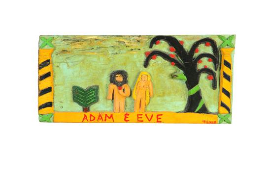 ADAM & EVE BY T.E. HAY (COLUMBUS  OHIO