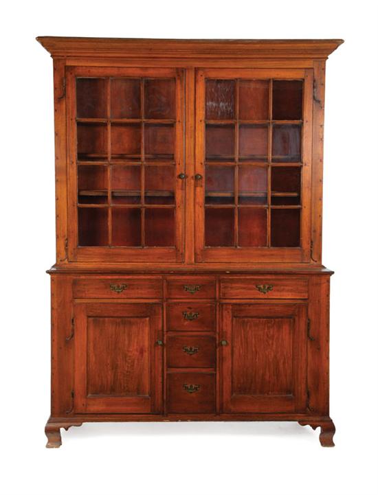 CHIPPENDALE WALL CUPBOARD Pennsylvania 12156b