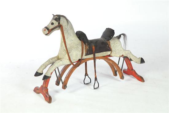 HOBBY HORSE.  American  early 20th century
