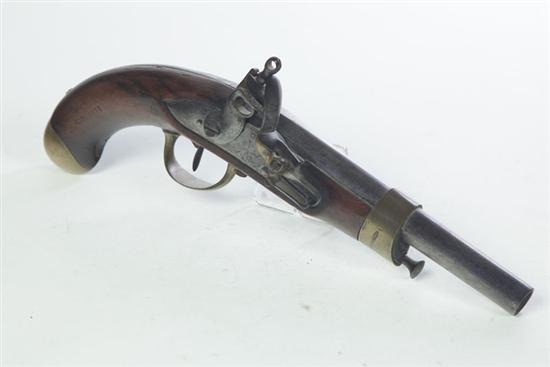 FLINTLOCK PISTOL.  France  late 18th-early