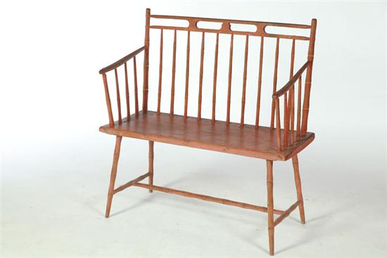 ****WINDSOR BENCH.  American  mid