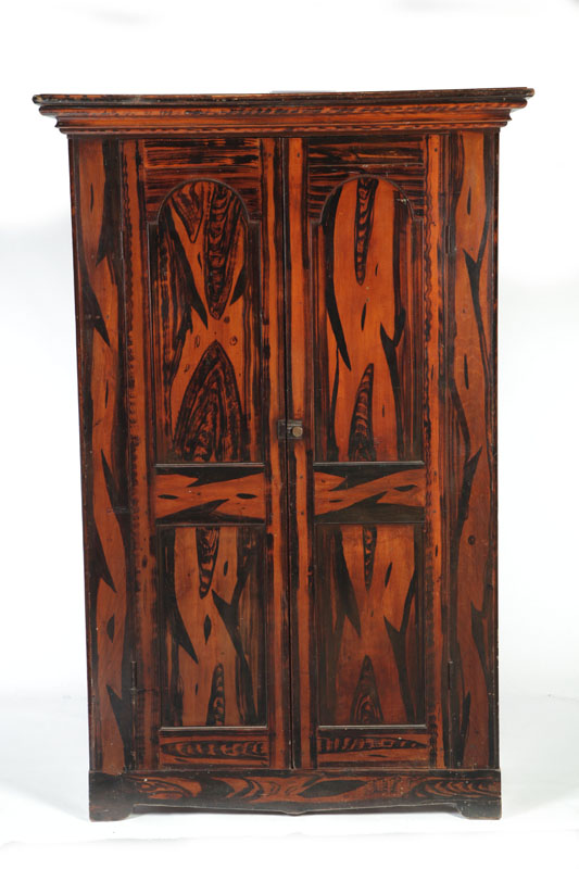 GRAIN PAINTED COUNTRY WARDROBE  12162d