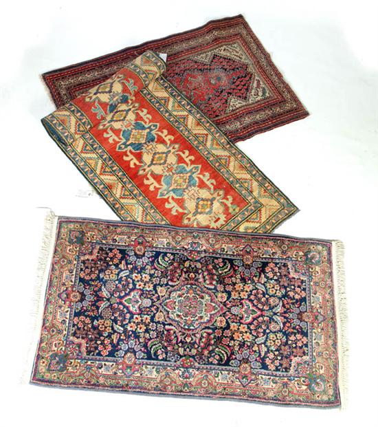 THREE ORIENTAL RUGS Persian and 12163b