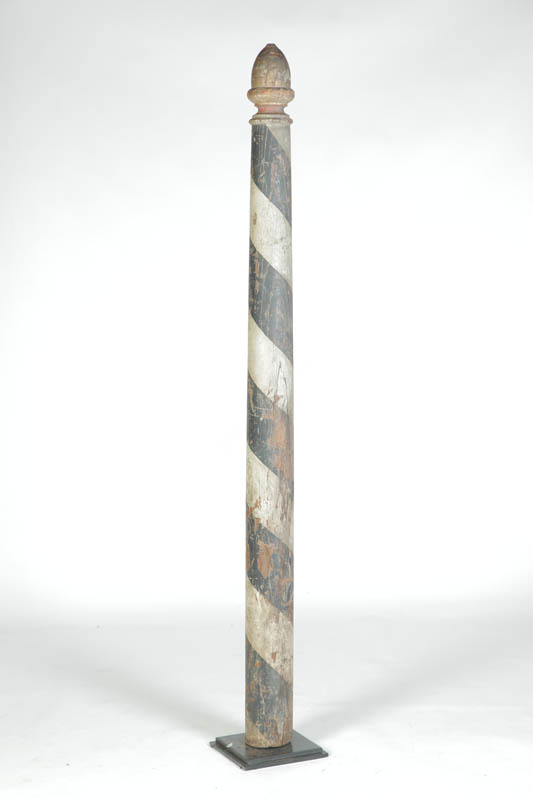 BARBER POLE.  American  found in