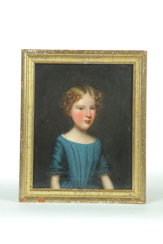 PORTRAIT OF A GIRL PROBABLY AMERICAN 121693