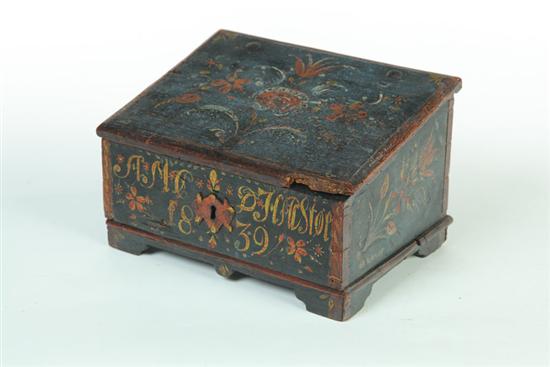 DIMINUTIVE TABLETOP DESK BOX  121695