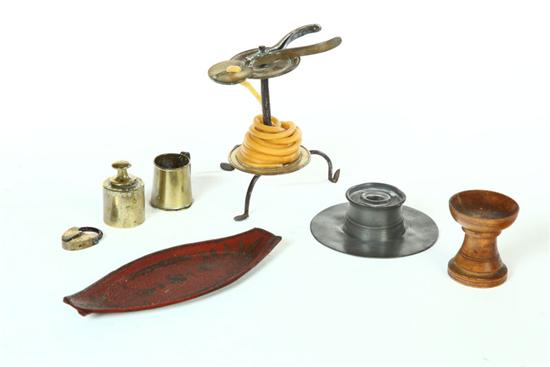 GROUP OF ACCESSORIES.  American