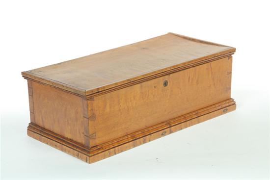 DOCUMENT BOX.  American  19th century