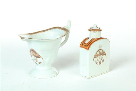TWO PIECES OF CHINESE EXPORT PORCELAIN  121716