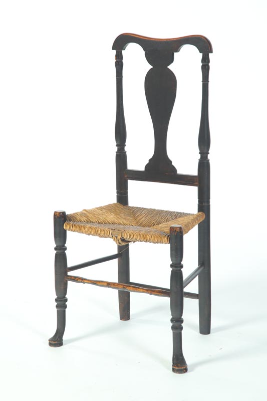 QUEEN ANNE SIDE CHAIR.  American