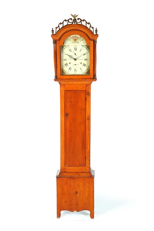 TALL CASE CLOCK.  Connecticut  by Riley