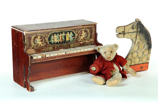 THREE TOYS.  American  late 19th-early