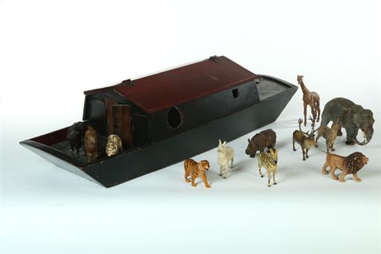 NOAH'S ARK WITH ANIMALS.  Probably