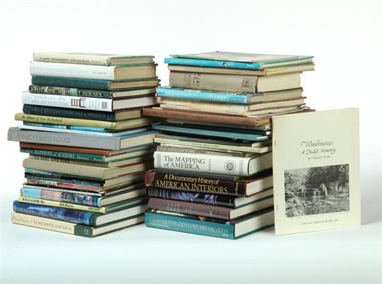 FORTY-SEVEN VOLUMES ON AMERICAN ART