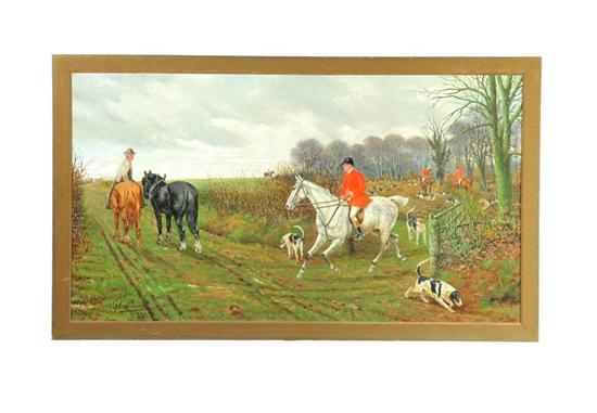 HUNT SCENE BY FRANCIS CECIL BOULT 12180a