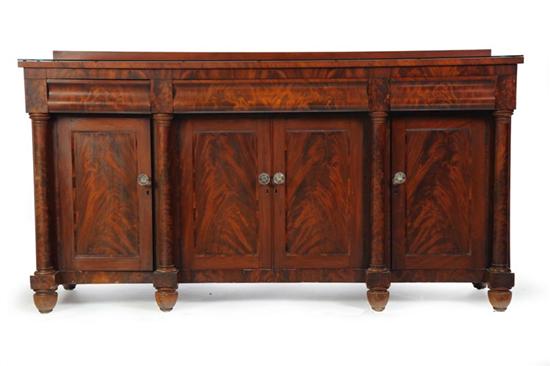 LATE CLASSICAL SIDEBOARD American 12192d