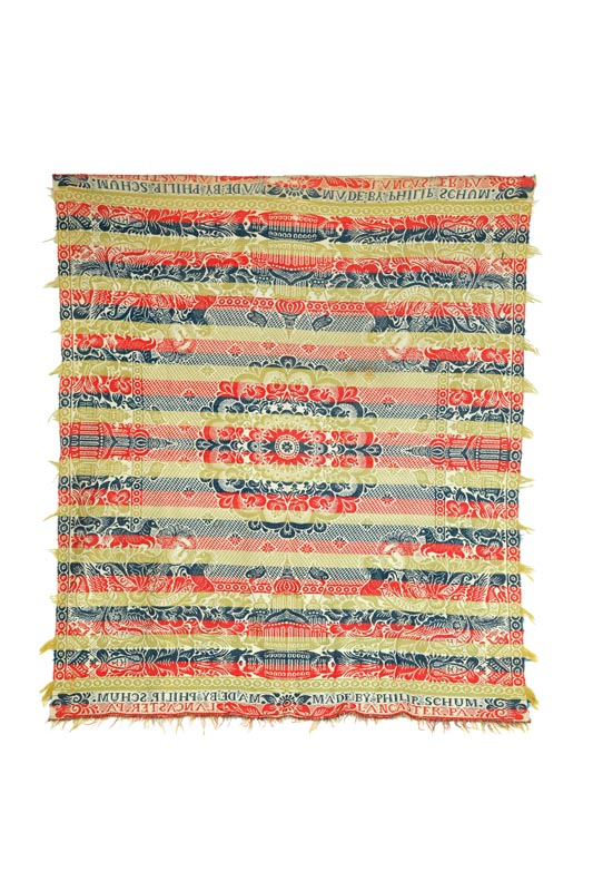 PENNSYLVANIA JACQUARD COVERLET  1219b0