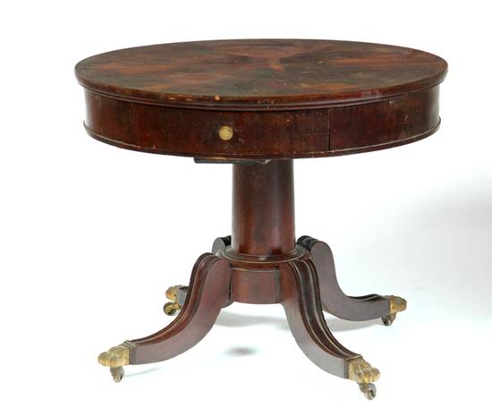 CLASSICAL DRUM TABLE  American  late