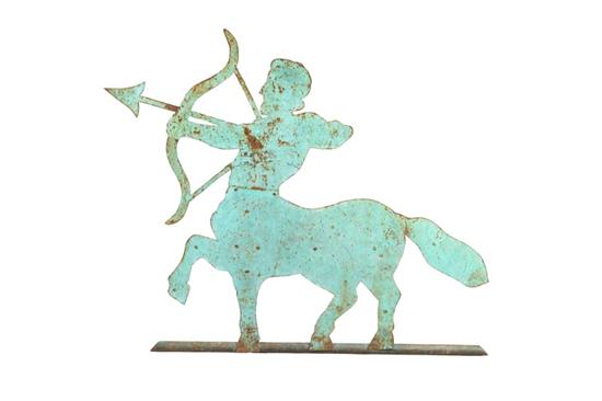 WEATHER VANE FIGURE OF A CENTAUR  1219c0