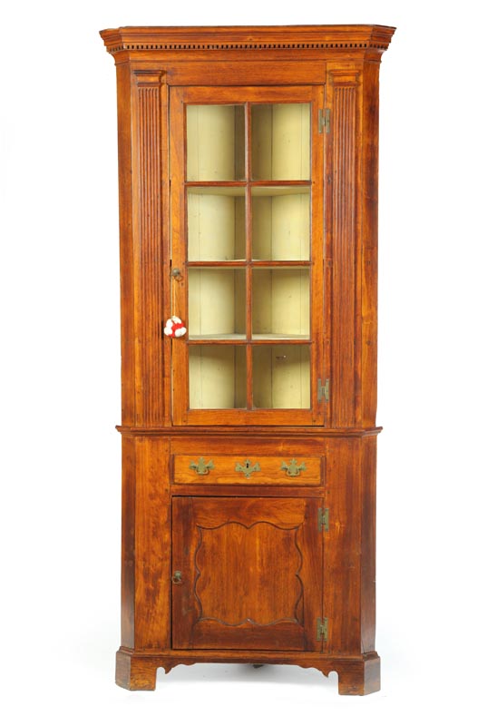  SMALL ARCHITECTURAL CORNER CUPBOARD  1219da