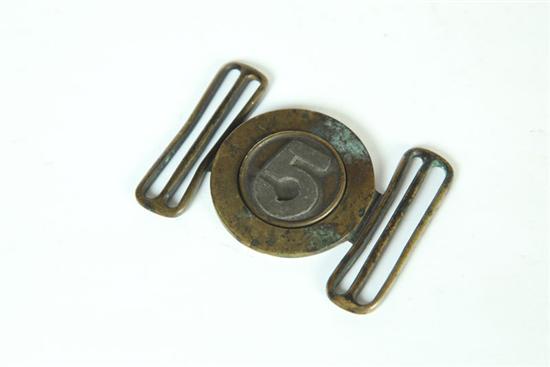 MILITARY BUCKLE.  American  19th